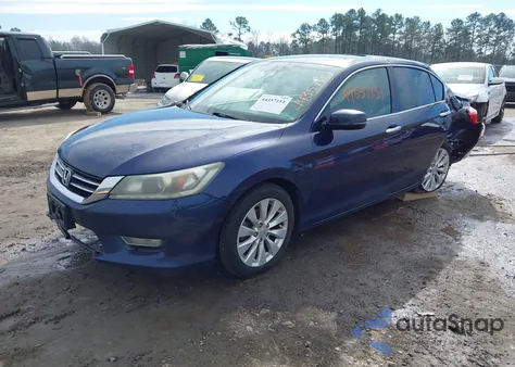 2013 Honda Accord Ex-L V-6 из США, поврежденный, VIN 1HGCR3F88DA015316